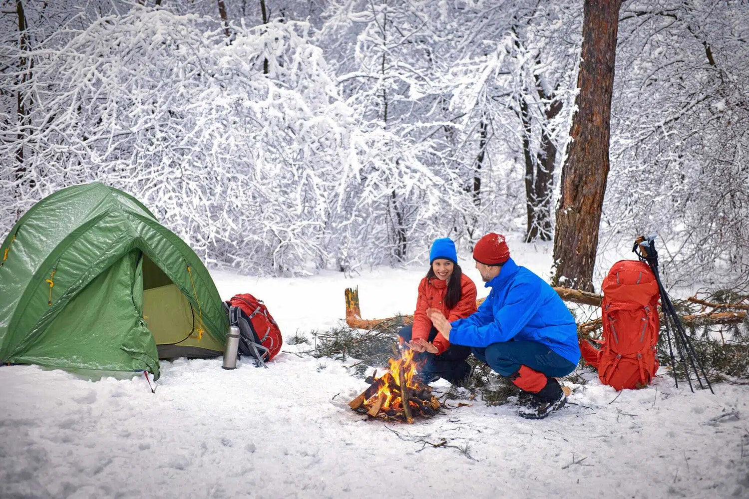 winter camping