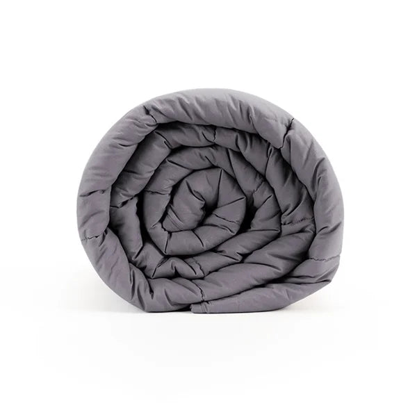 Gray Weighted Gravity Blanket - Calming Comfort for Better Sleep