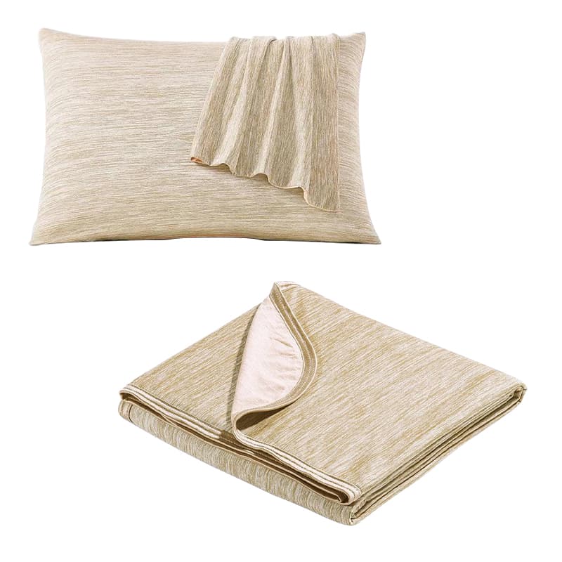 Revolutionary Cooling Blanket ＆Pillowcase Bundle