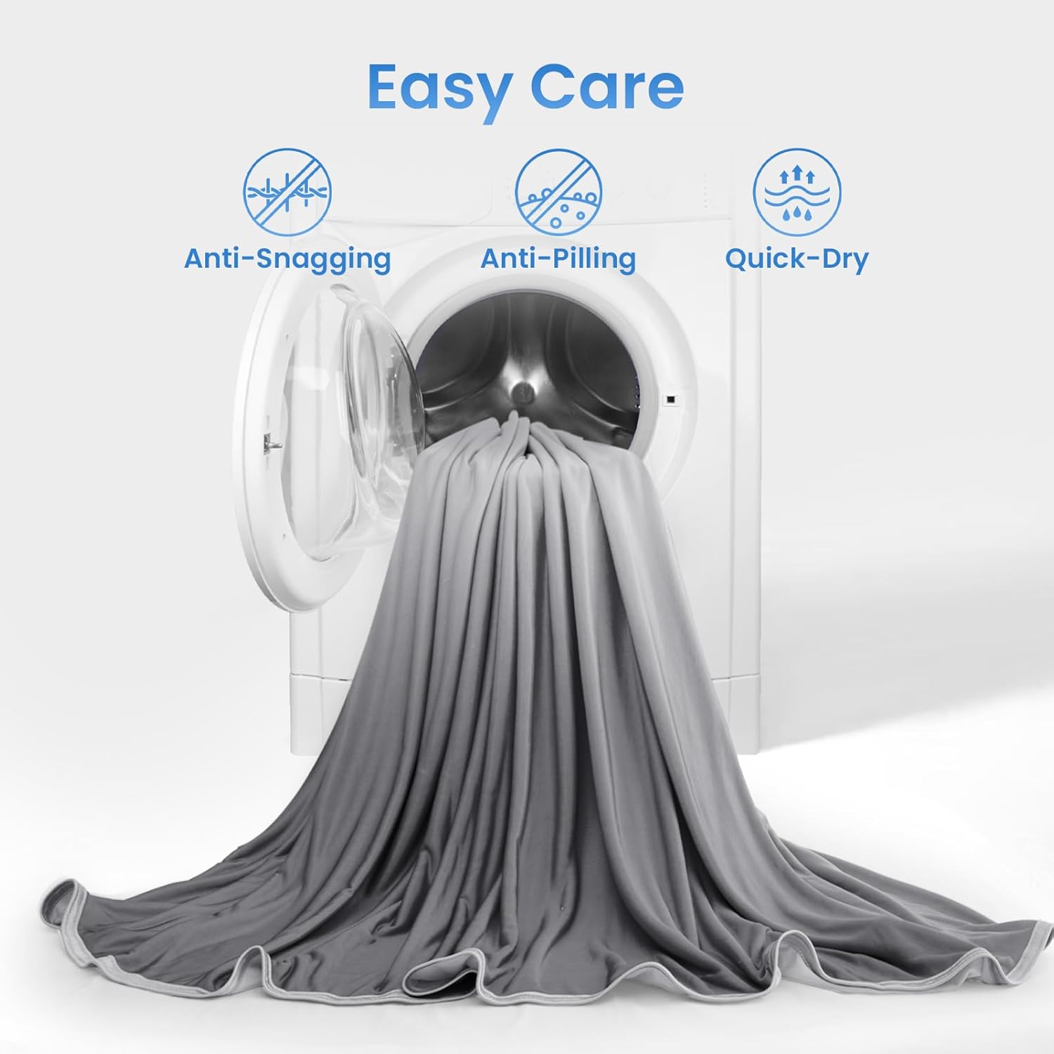 Elegear Cooling Blanket for Hot Sleeper, Double-Sided Cool Q-Max>0.5 Arc-Chill Summer Cold Fiber for Bed Sofa Chair Travel Adult Kids