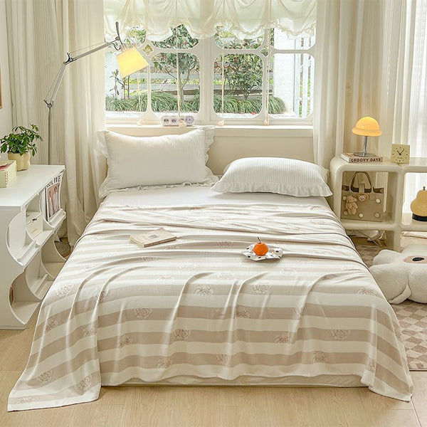 Cooling Bamboo Sheet - Soft, Lightweight and Breathable for Hot Sleepers (59*78'')