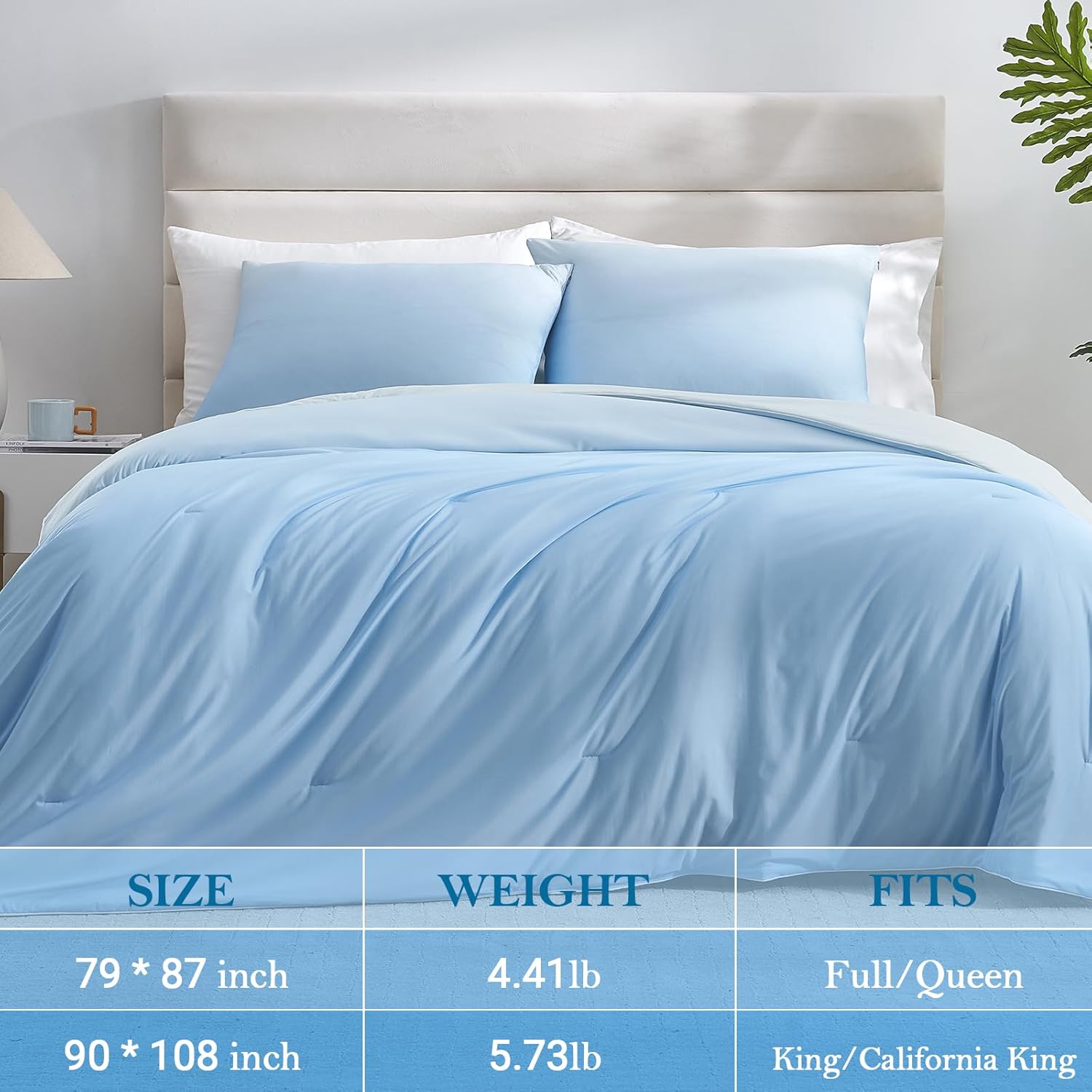 Arc-chill Extreme Q Max 0.5 Cooling Double-Sided Comforter Gradient Color Light Blue