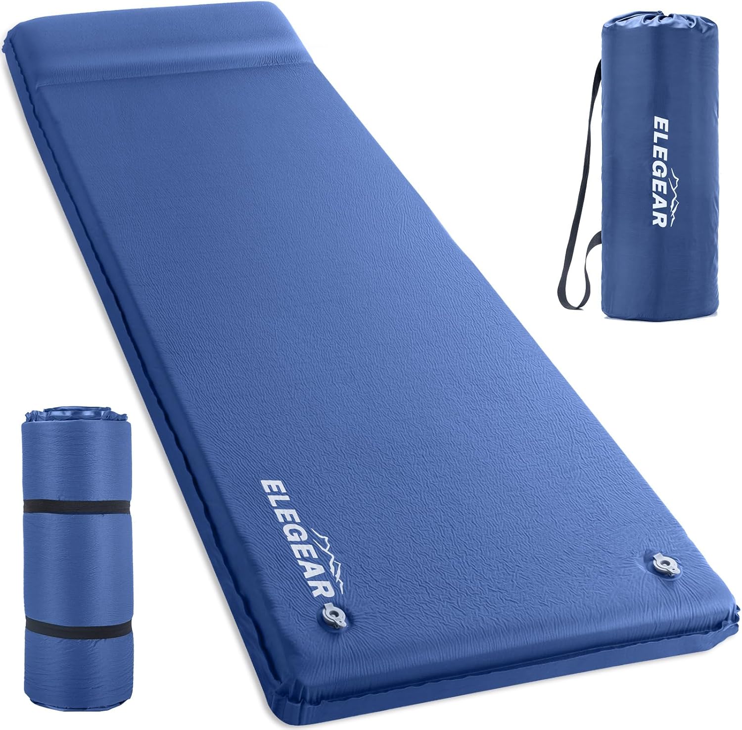 Self Inflating Sleeping Pad, 3.1" Ultra-Thick Memory Foam Camping Pad