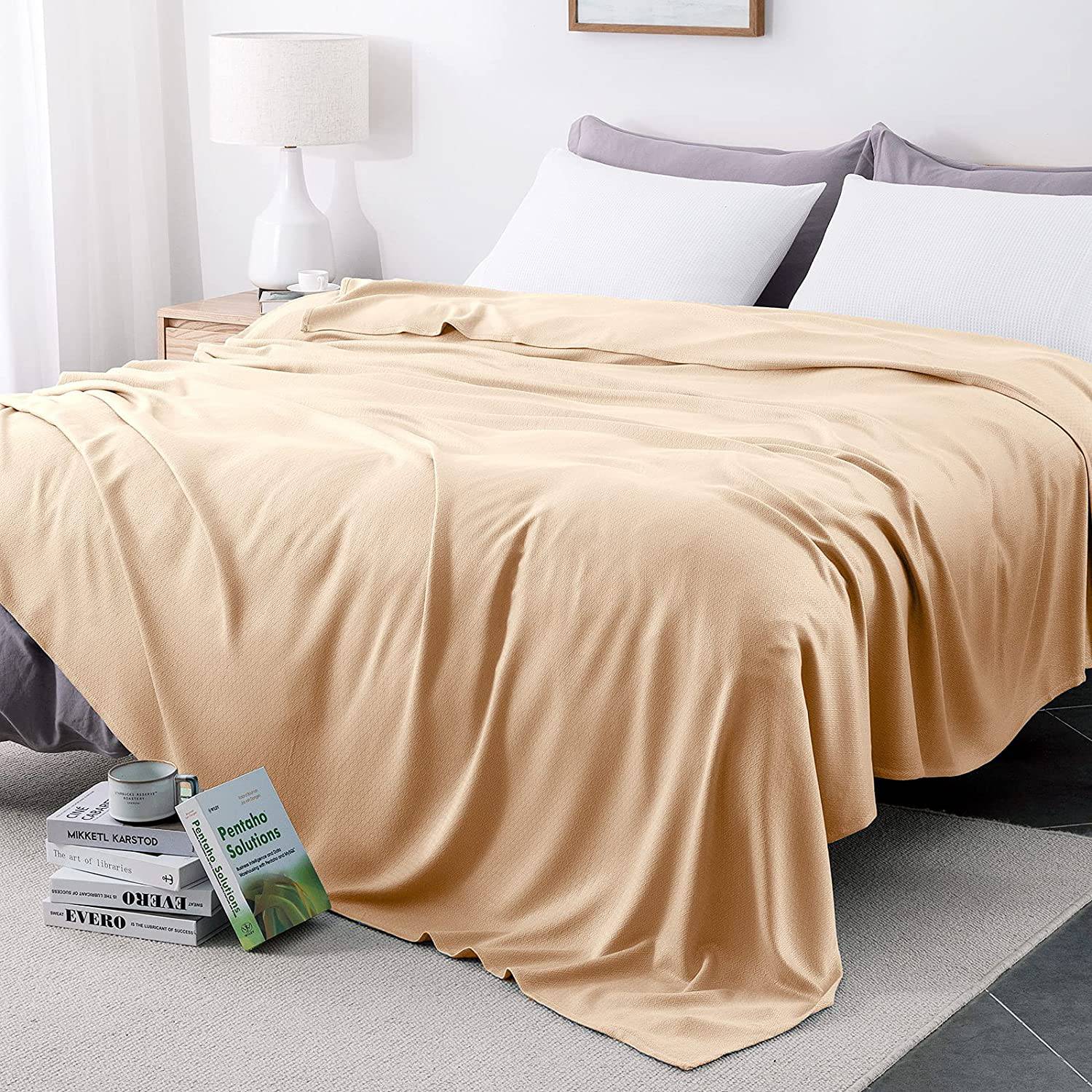 Arc-chill Natural Q Max 0.3 Cooling Bamboo Fiber Blanket