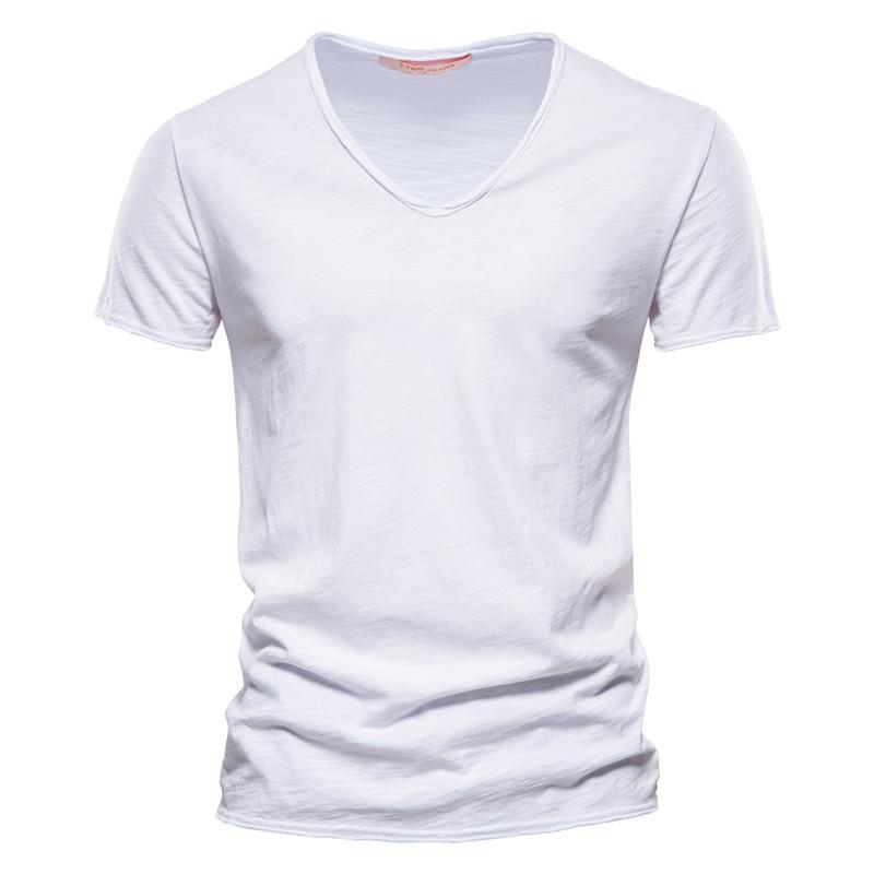 Elegear Summer Men 10 Solid Color Options Avaliable in 4 XL & 5XL V-neck