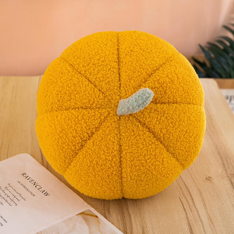 Elegear Fun Pumpkin-Shaped Sofa Cushion: Halloween Decoration Plush Pillow