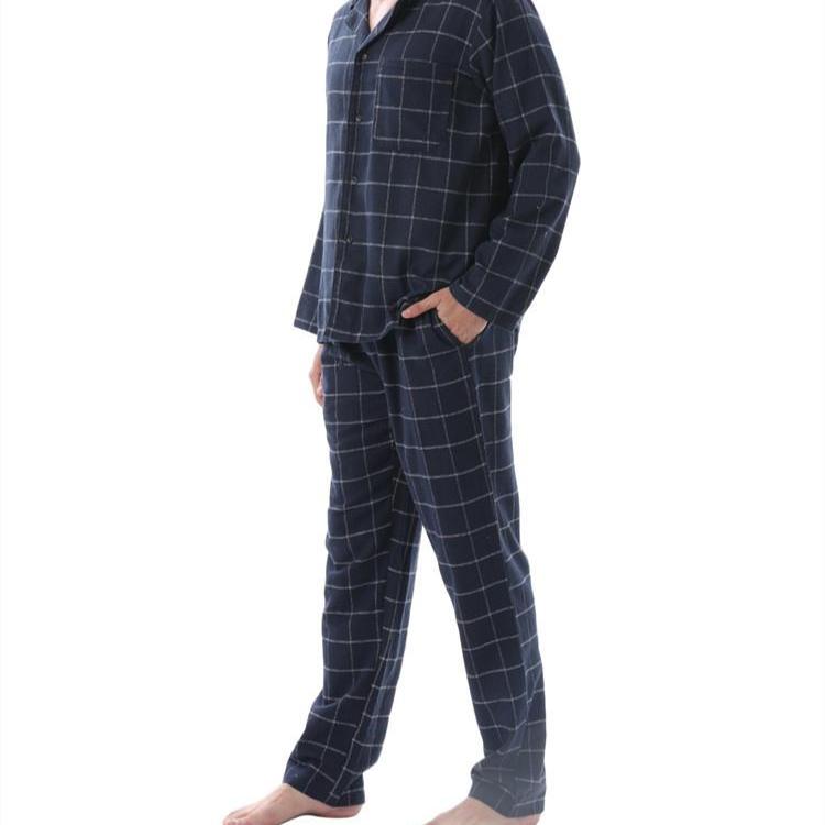 Elegear Men  Pajamas Set Long Sleeves Pijamas For Men