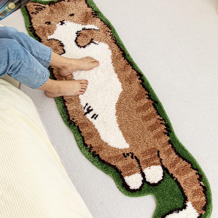 Plush Bedroom Living Room Sofa Floor Mat