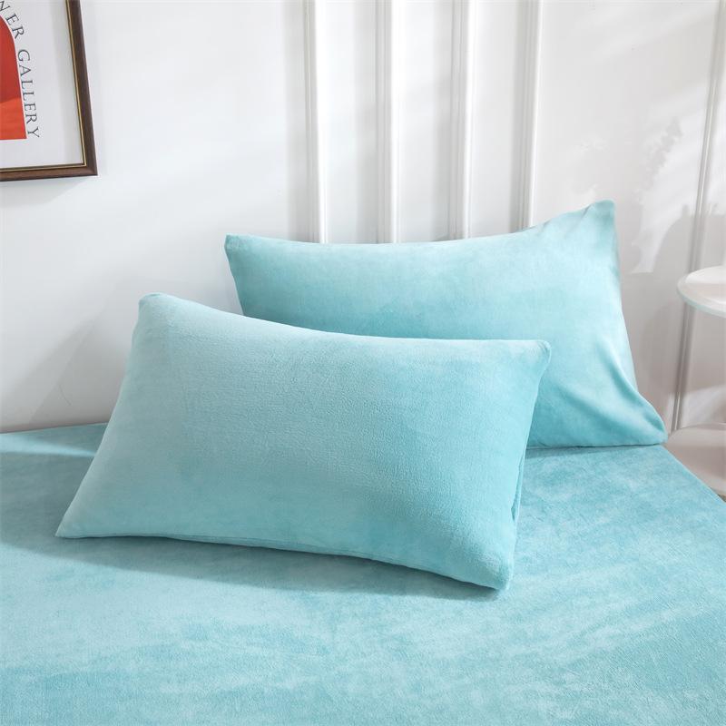 Thickened Plush Winter Pillowcase