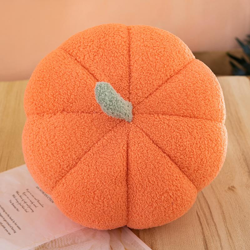 Elegear Fun Pumpkin-Shaped Sofa Cushion: Halloween Decoration Plush Pillow