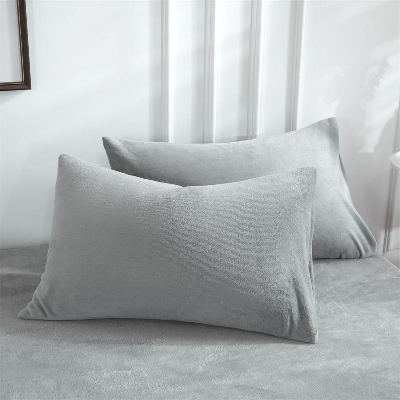 Thickened Plush Winter Pillowcase