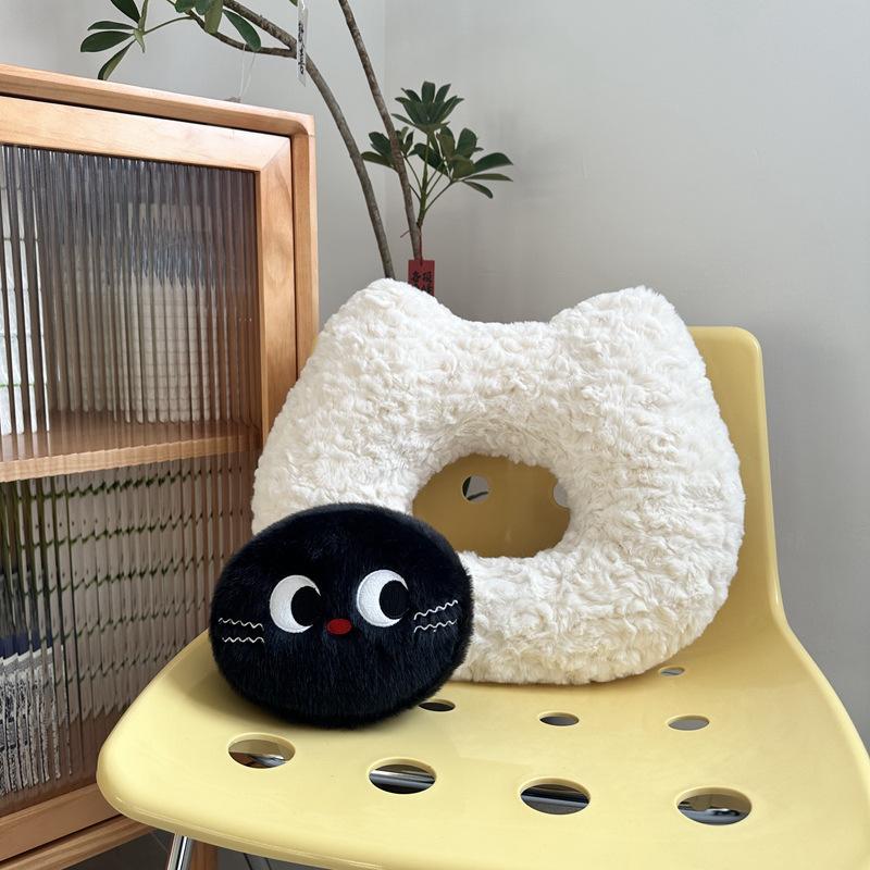 Cute Cat Head Cushion