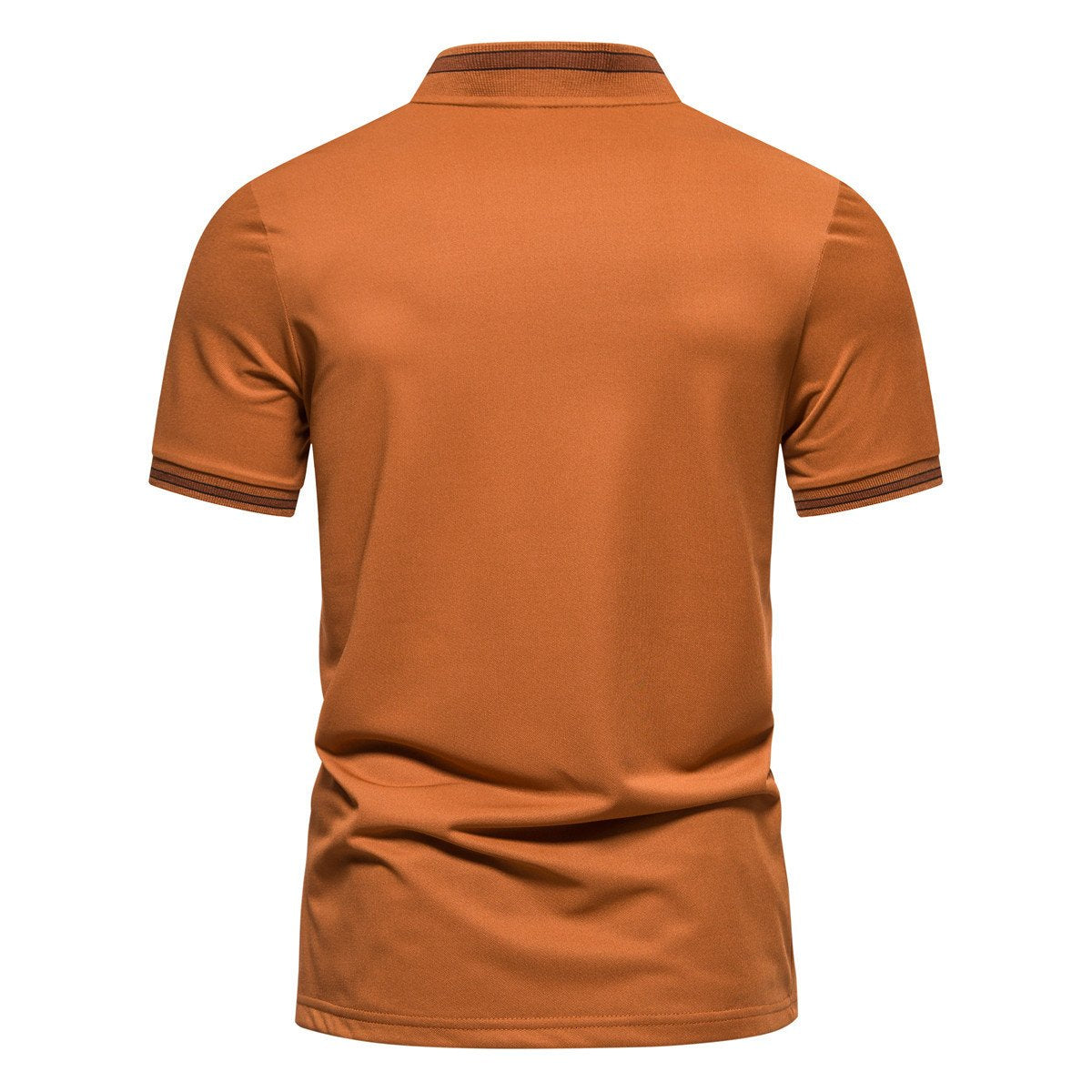 Elegear Men's Polo Shirt Stand-up Collar & Short Sleeve