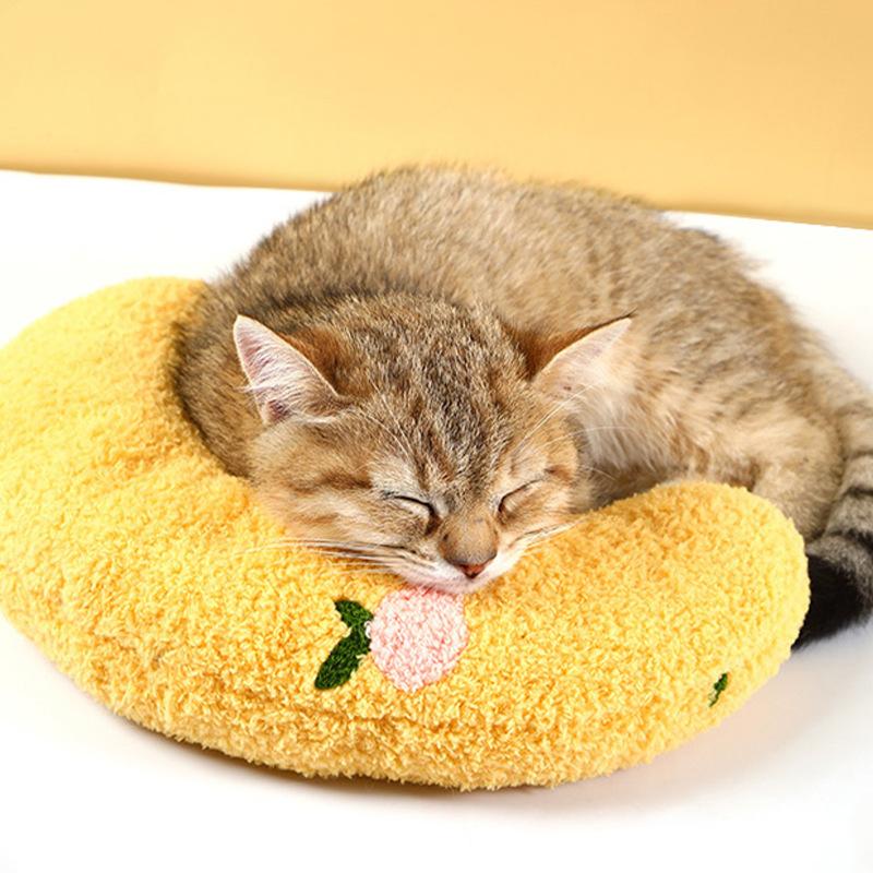 Small Warm U-shaped Pillow for Pets