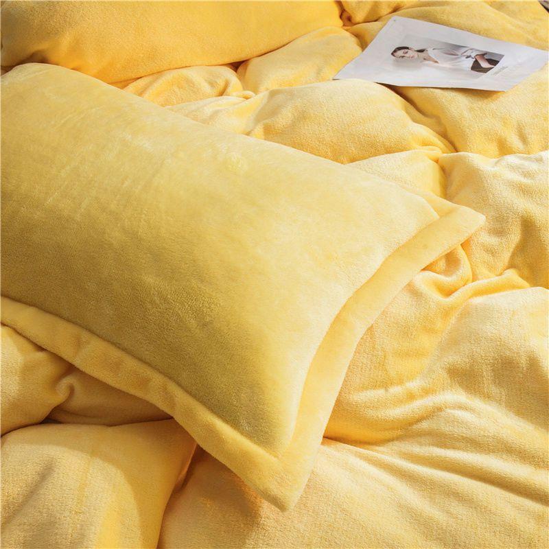 Winter Coral Fleece Pillowcase Comfortable And Soft