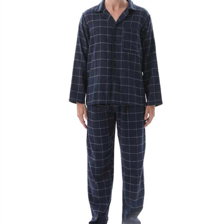 Elegear Men  Pajamas Set Long Sleeves Pijamas For Men