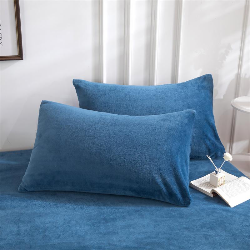 Thickened Plush Winter Pillowcase