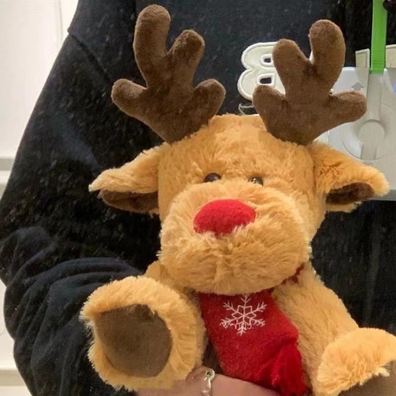 Elk Doll Plush Toy Christmas Deer Doll Children Gift Christmas Gift